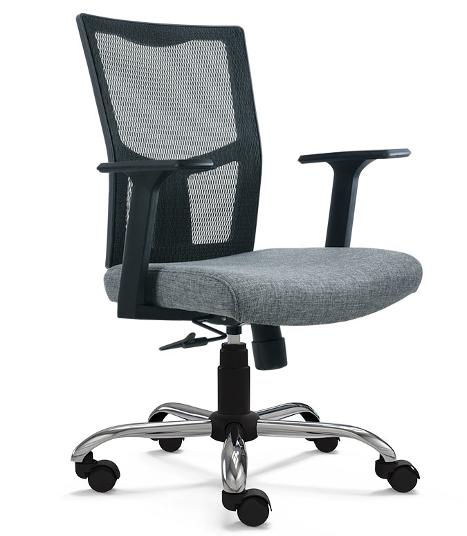 Silla secretarial Congo Cromado